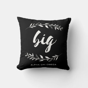 Alpha Chi Omega Big Wreath Cushion