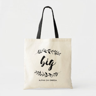 Alpha Chi Omega   Big Wreath Tote Bag