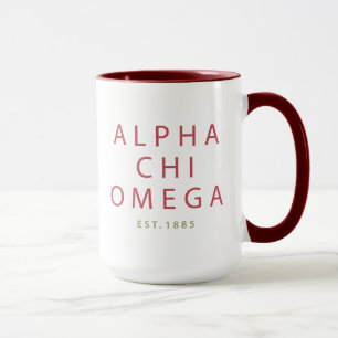 Alpha Chi Omega Est. 1885 Mug