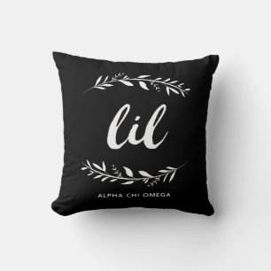 Alpha Chi Omega Lil Wreath Cushion