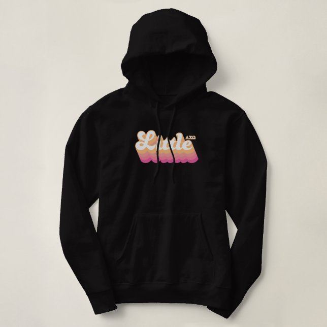 Alpha Chi Omega | Little Hoodie (Design Front)