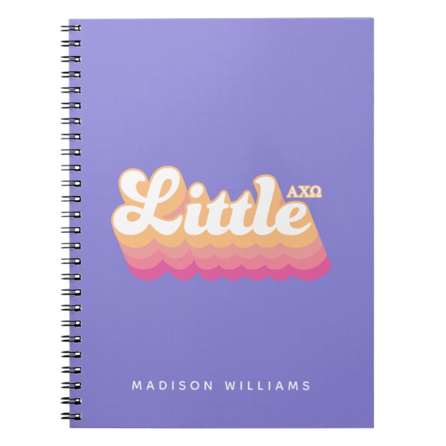 Alpha Chi Omega | Little Notebook (Front)
