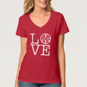 Alpha Chi Omega   Love T-Shirt