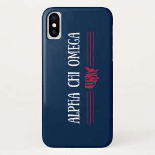 Alpha Chi Omega - USA iPhone X Case