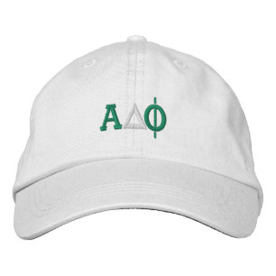 ALPHA DELTA PHI EMBROIDERED BASEBALL CAP