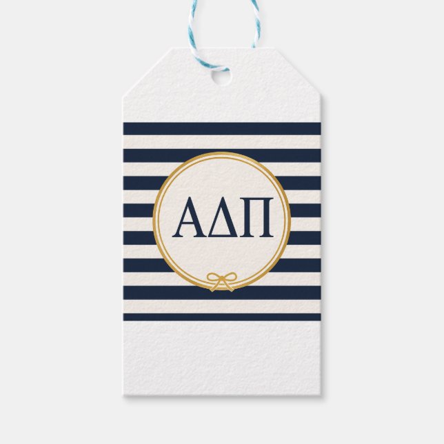 Alpha Delta Pi Gift Tags (Front)