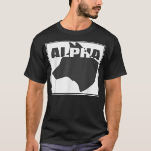 Alpha Dog T Man's Best Friend Canine Tee