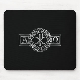 Alpha Et Omega Chi And Rho Xp Jesus Christ Christi Mouse Mat