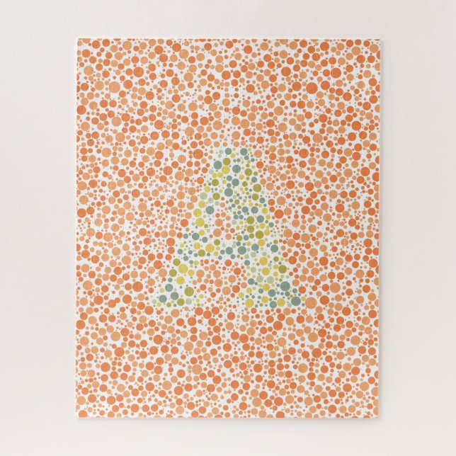 Alpha Eye Test Jigsaw Puzzle (Vertical)