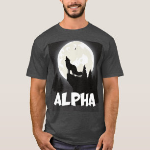 Alpha Fo Moonlight Hill Full Moon Backdrop Design T-Shirt
