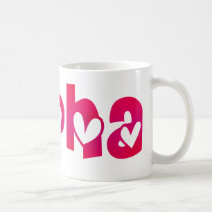 Alpha in Hearts Coffee Mug