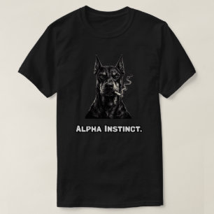 Alpha Instinct Dominance Leadership Spirit Design T-Shirt