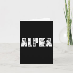 Alpha Male Card