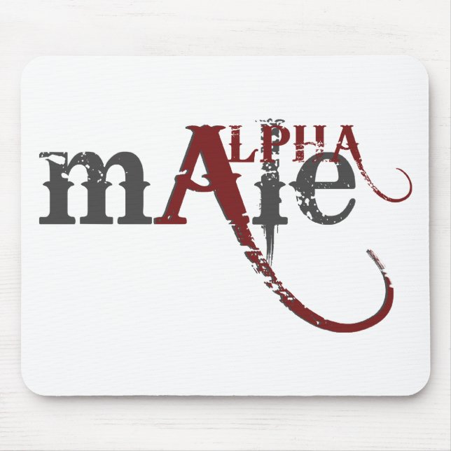 Alpha Male Mouse Mat (Front)