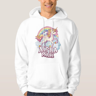 Alpha Male Unicorn Hoodie