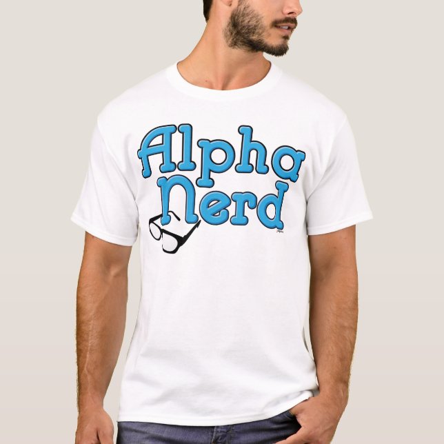 Alpha Nerd T-Shirt (Front)