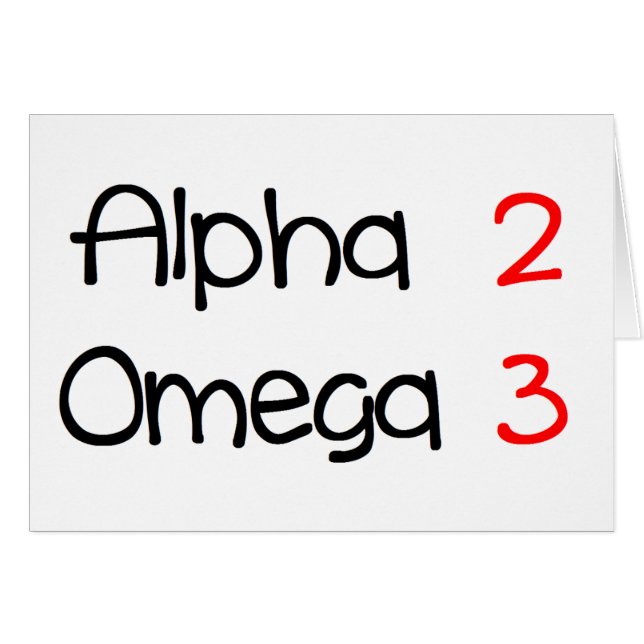 alpha omega (Front Horizontal)