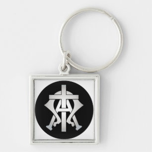 Alpha & Omega Key Ring