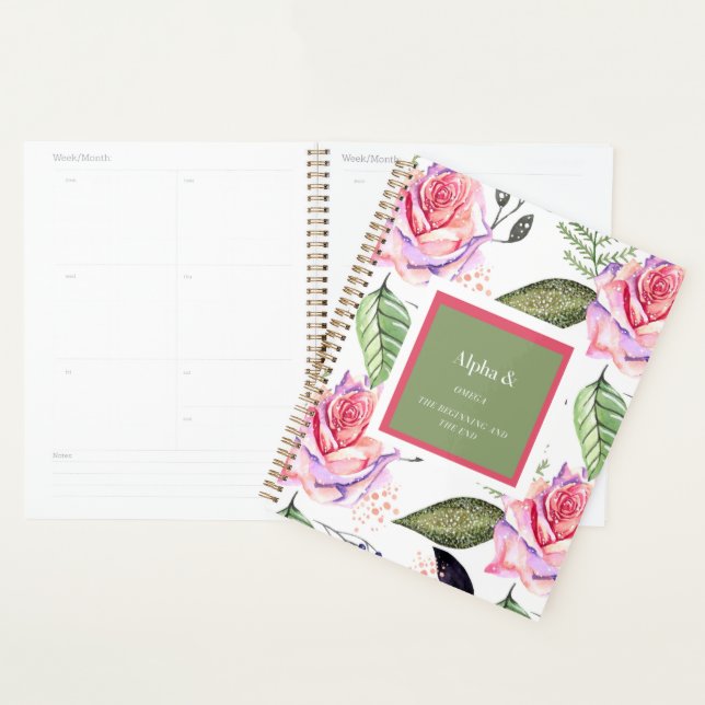 ALPHA & OMEGA- The Name of God Prayer  Planner (Display)