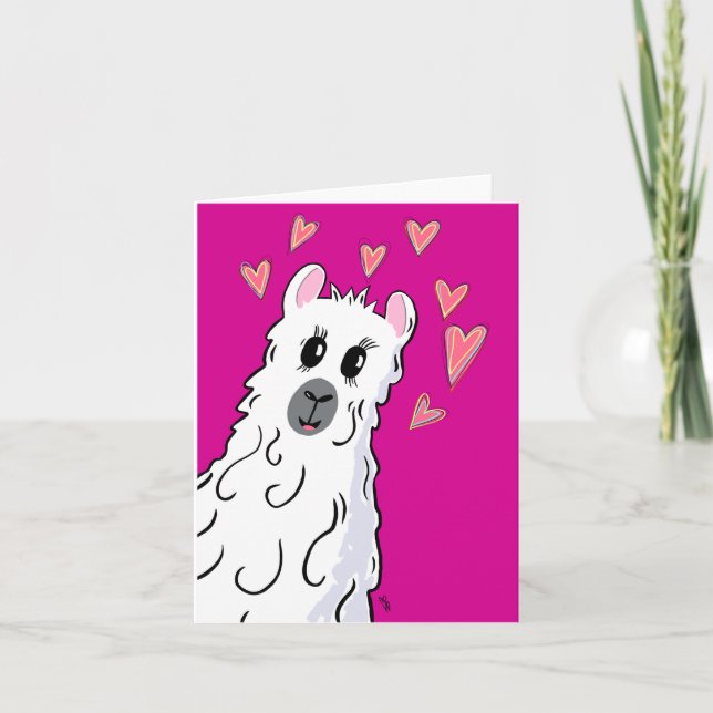 Alpha Peek a Boo Thank You Card (Front)