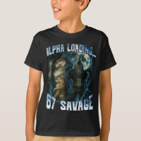 Alpha Wolf Loading 67 Percent Savage Funny Wolves 