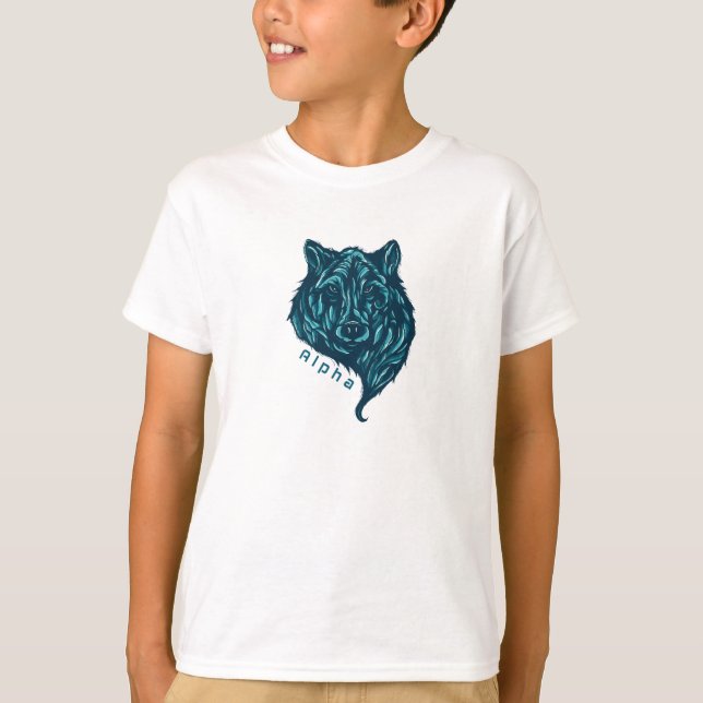Alpha wolf T-Shirt (Front)