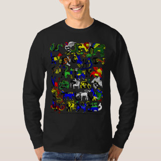 Alphabestiary with back print T-Shirt