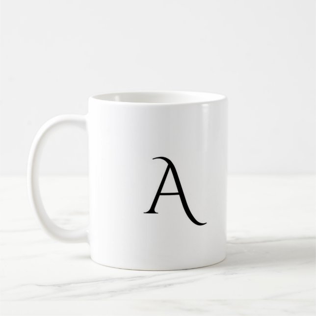  Alphabet A Coffee Mug (Left)