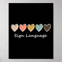 Alphabet American Asl Teacher Sing Language 