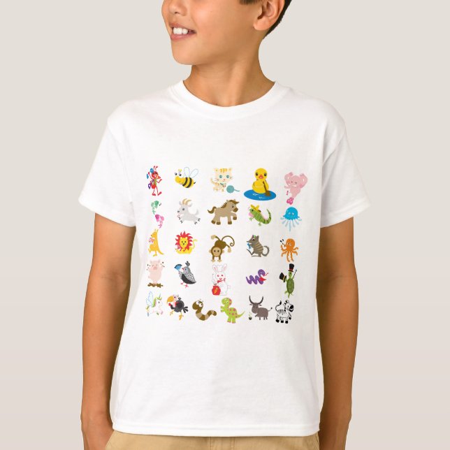 Alphabet Animal T-Shirt (Front)