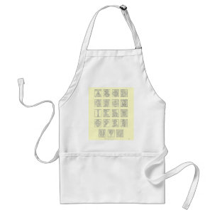 Alphabet Apron