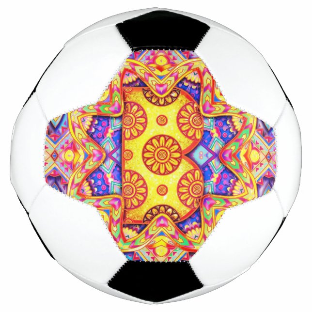 Alphabet B mandala Football (Front)