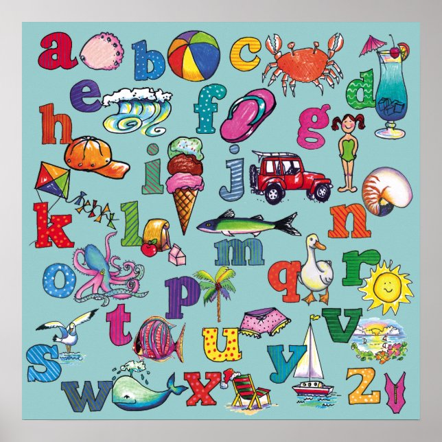 alphabet-bay-poster poster (Front)