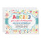 Alphabet Birthday Party Invitation