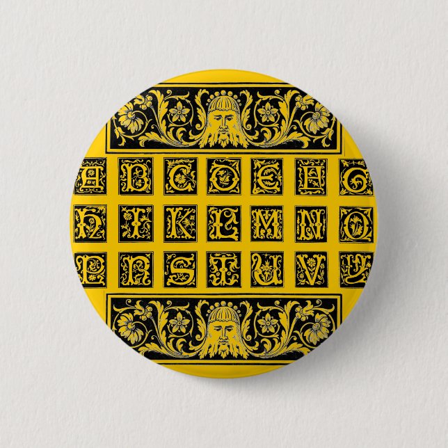 Alphabet  Button (Front)