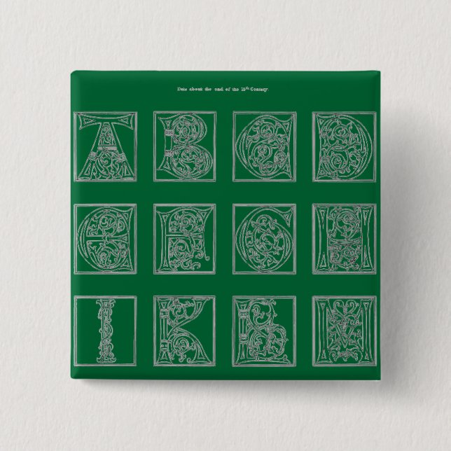 Alphabet Button (Front)