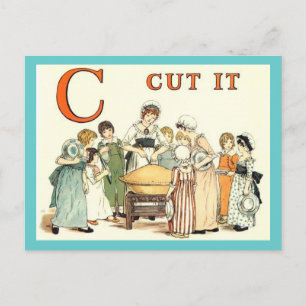Alphabet C is For Cut It Recipe Cards
