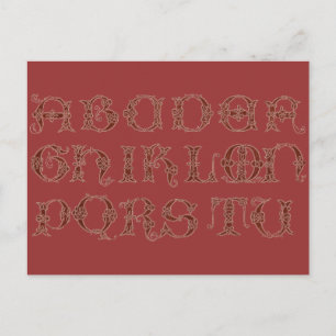 Alphabet Card