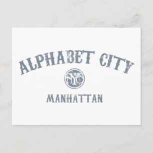 Alphabet City Postcard