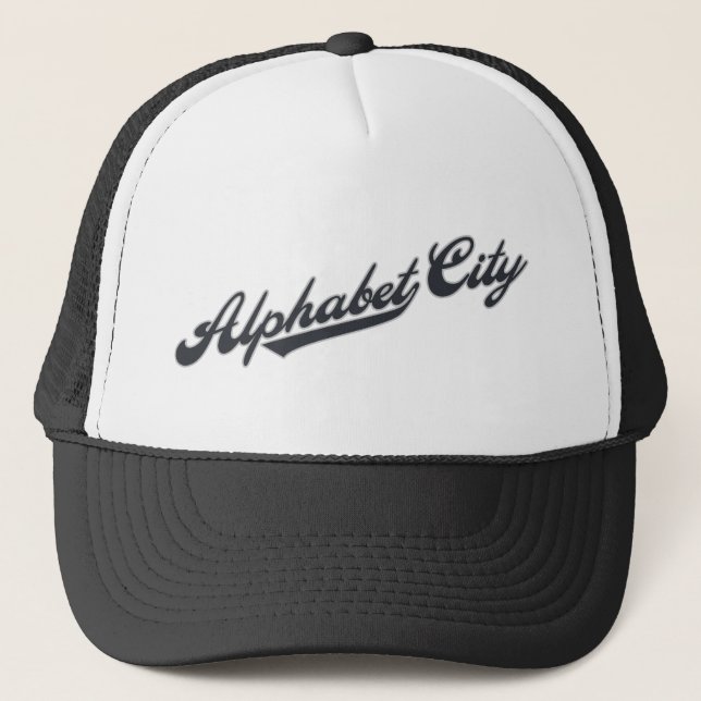 Alphabet City Trucker Hat (Front)