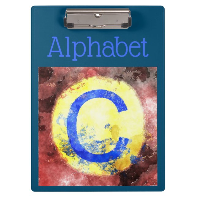 Alphabet Clipboard (Front)