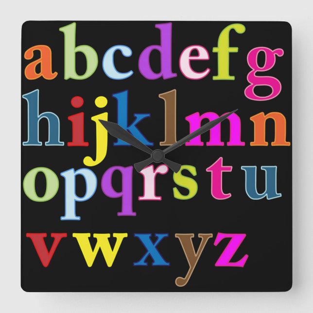 Alphabet Clock (Front)