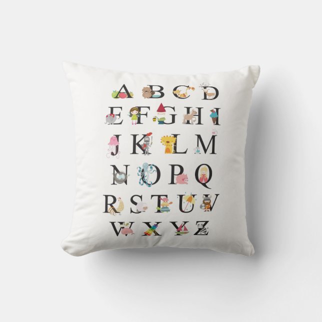 Alphabet Cushion (Front)