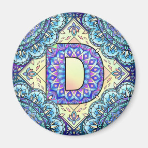 Alphabet D Magnet