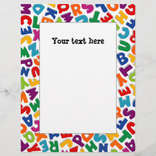 Alphabet Frame