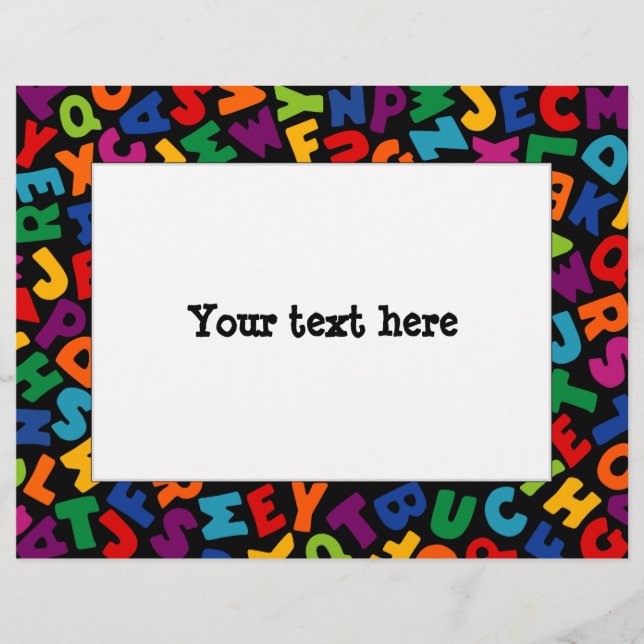 Alphabet Frame (Front)