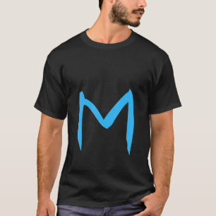Alphabet Handwritten Letter M T-Shirt
