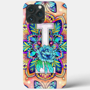Alphabet I mandala  iPhone 13 Pro Max Case