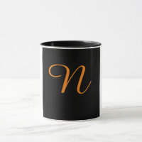 ALPHABET INITIAL N MONOGRAM