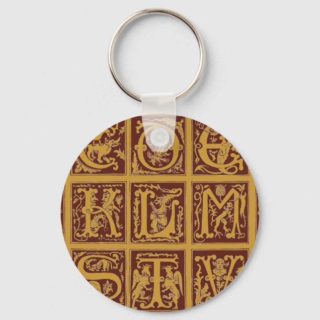 Alphabet Keychain (Front)